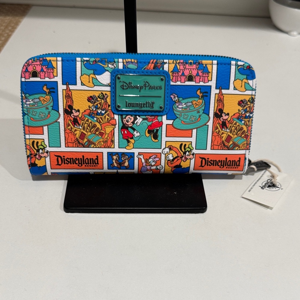 Loungefly Disney Parks Colorful Wallet